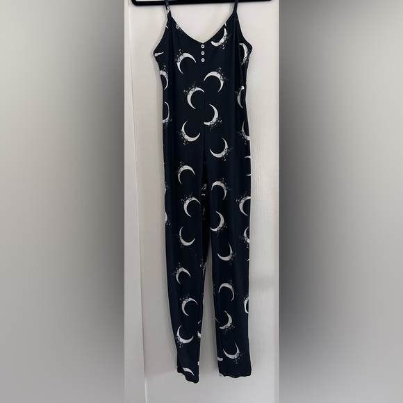 Mason Grey LA | Black/White Stretch Jersey Knit Onesie - Picture 1 of 4